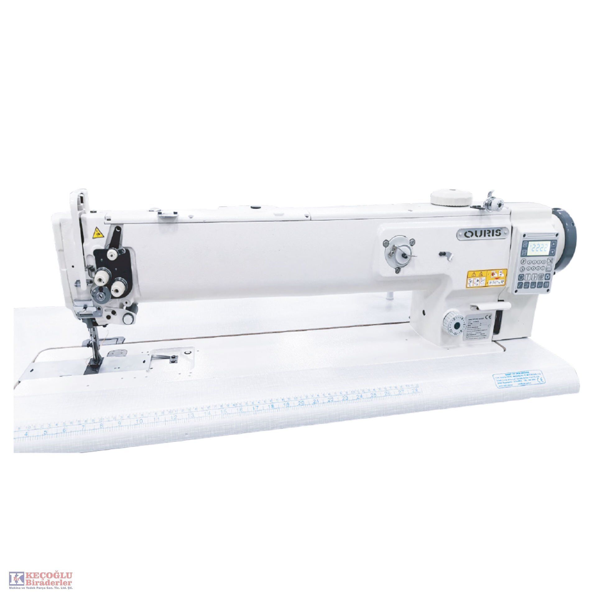 Or-1510N-L25-7 Uzun Kafa 65 Cm Çift Papuç Deri Dikiş Makinesi