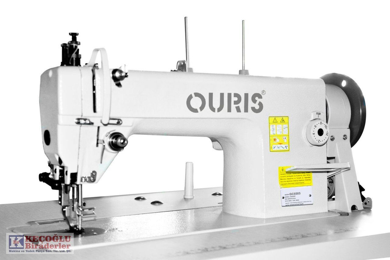 Or-0303 Tek İğne Çift Pabuç Büyük Mekik Dikiş Makinesi