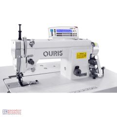 Ors-0918-1D Ayak Transportlu İp Kesmeli Tek İğne Büzgü Makinesi