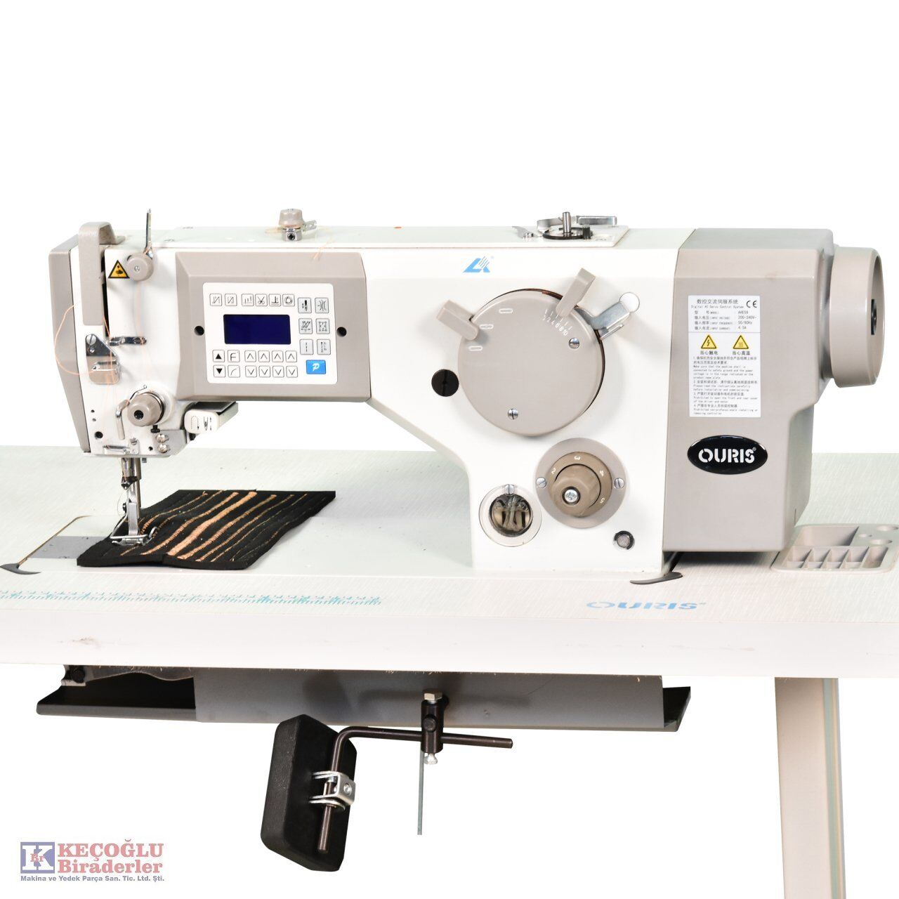 Or-2280Dy Elektronik 10Mm. Atlar Zikzak Makinesi
