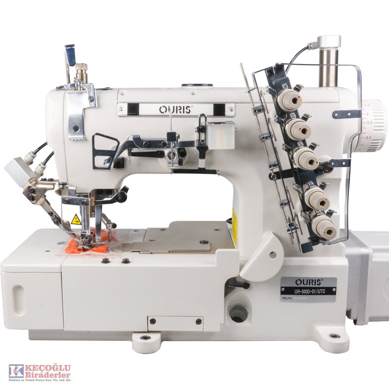 Tam Otomatik İplik Kesmeli Etek Reçme Makinası Or-500D-01Utc