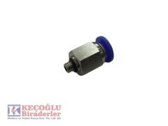 Pünomatik Düz Tip M5-6Mm Hava Bağlantı Rekoru