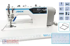 JACK A4B-A-C Düz Makine Kısa İplik Kesicili